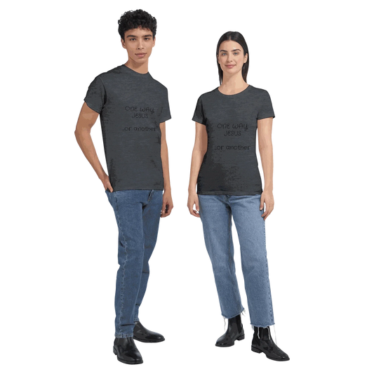 One Way Jesus Heavyweight Unisex Crewneck T-shirt