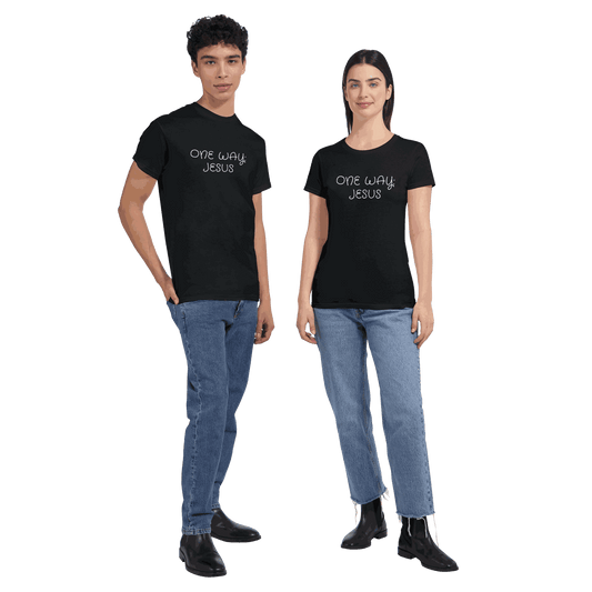 One Way Jesus Heavyweight Unisex Crewneck T-shirt