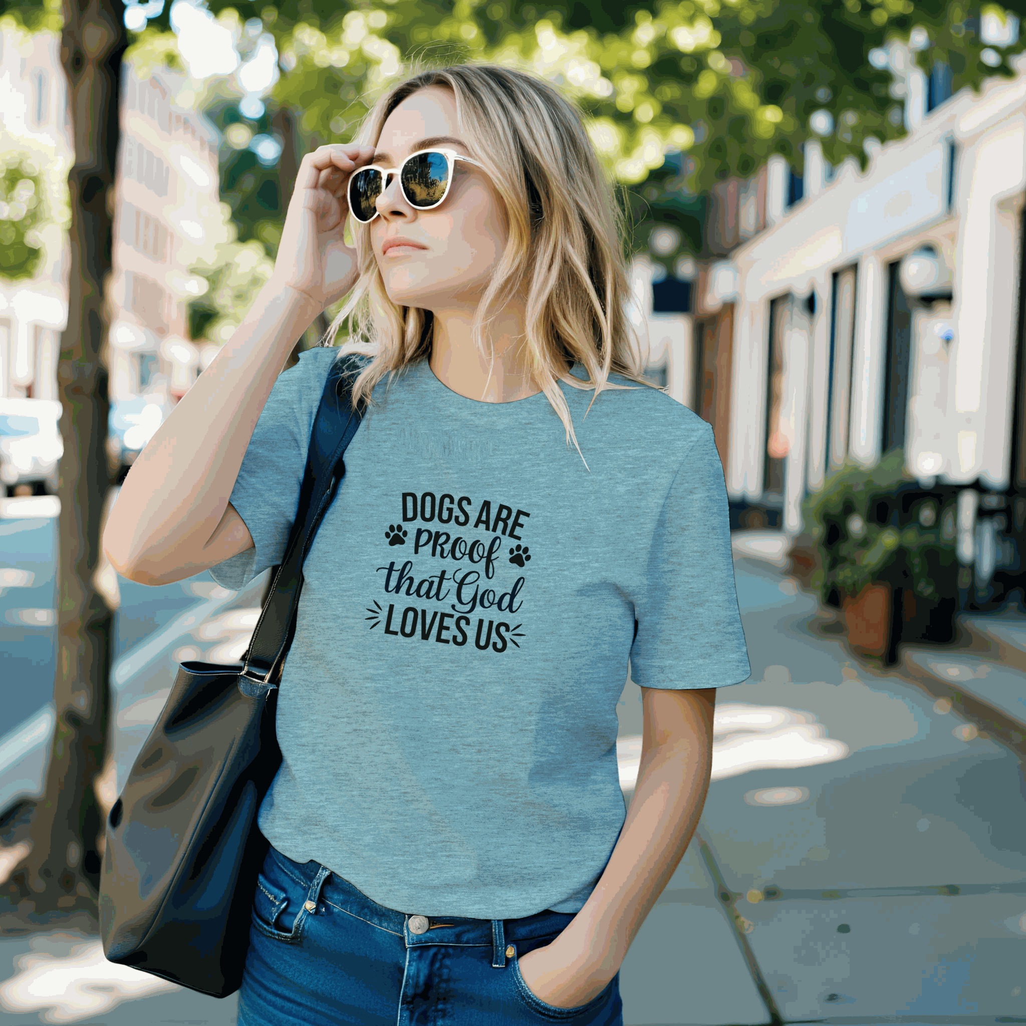 dogs-are-proof-womens-crewneck-t-shirt-bella-canvas-3001