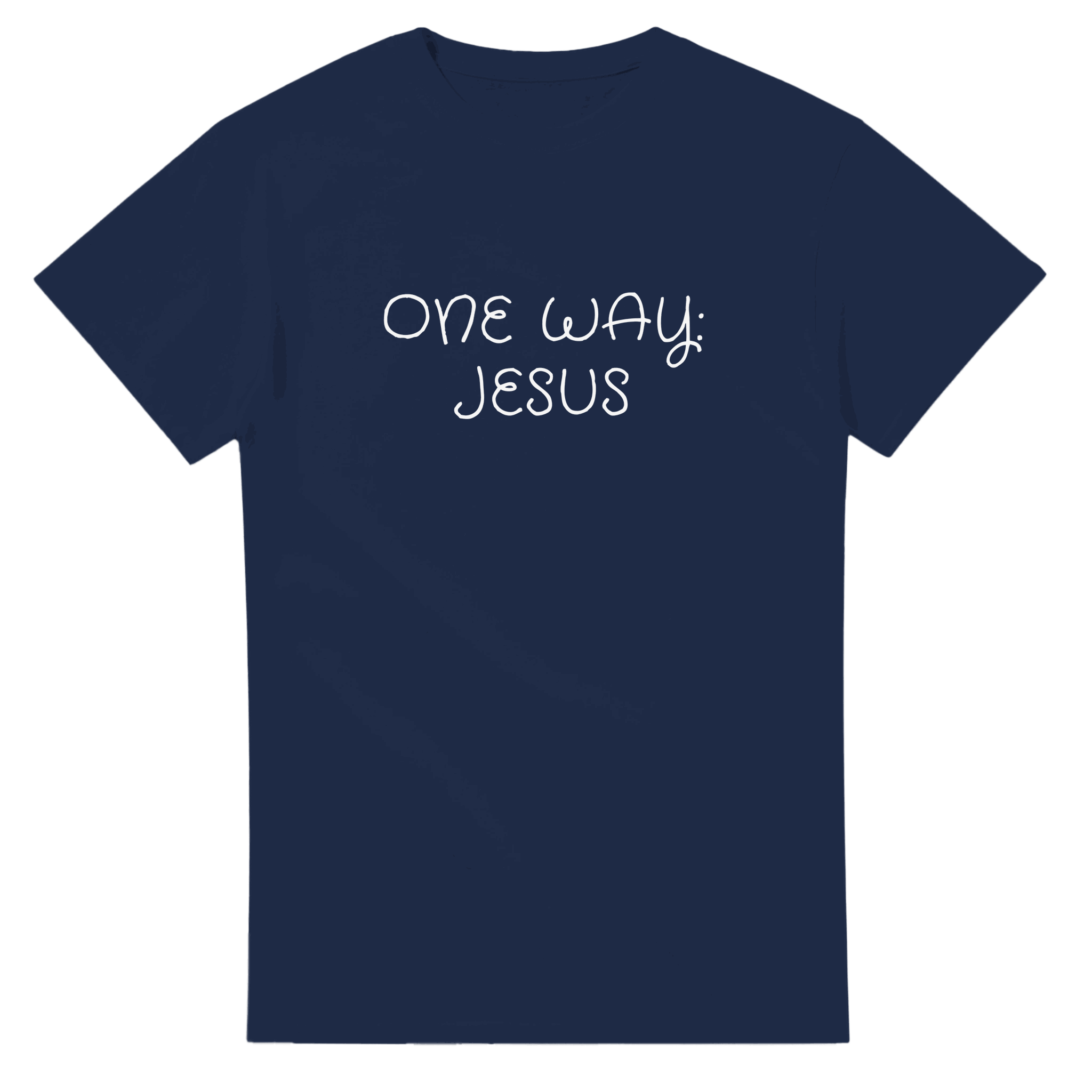 One Way Jesus Heavyweight Unisex Crewneck T-shirt