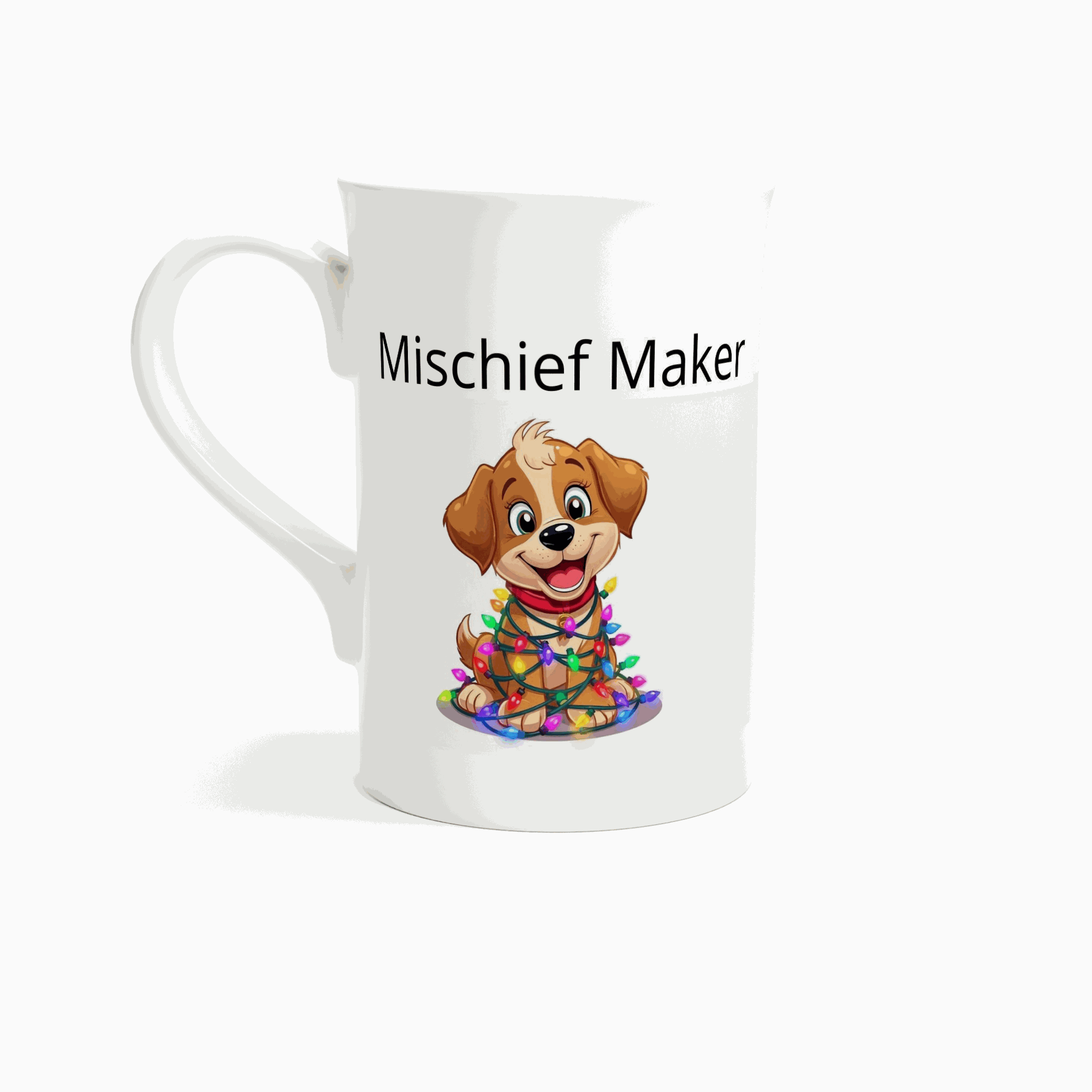 Mischief making puppy