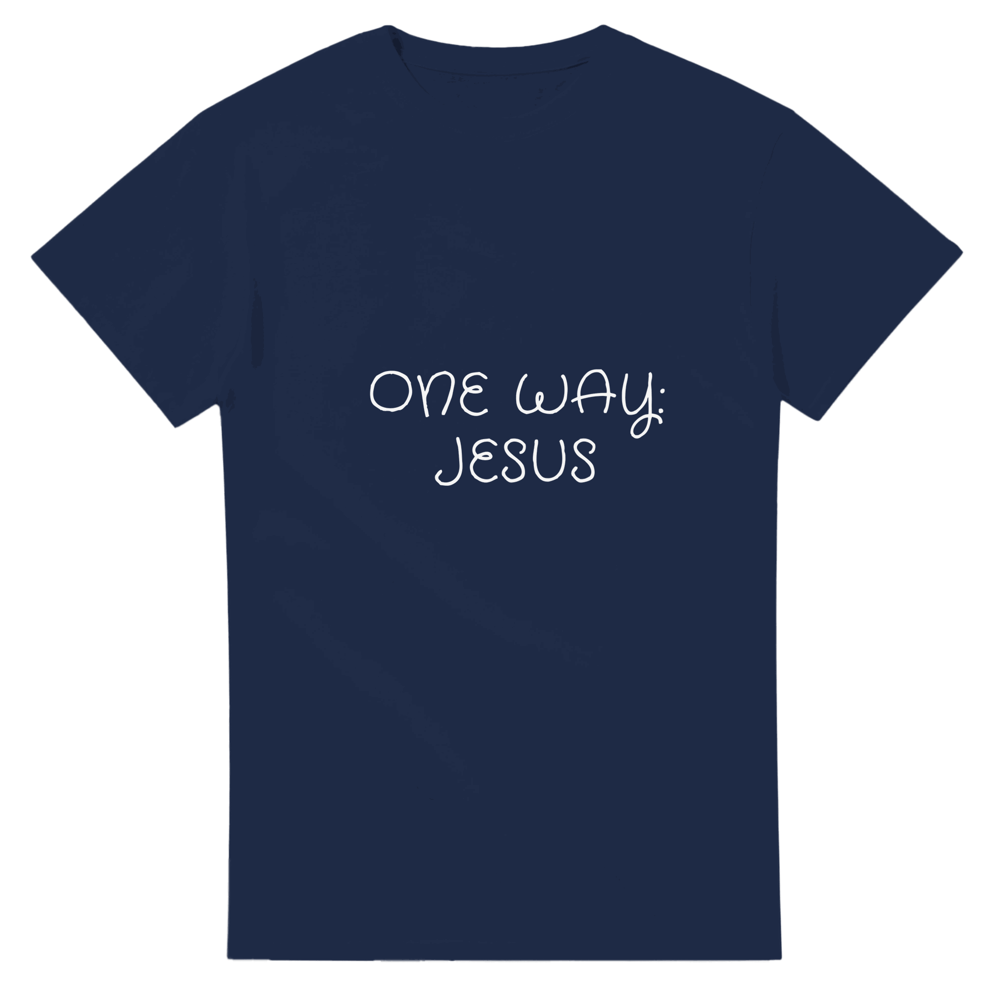One Way Jesus Heavyweight Unisex Crewneck T-shirt