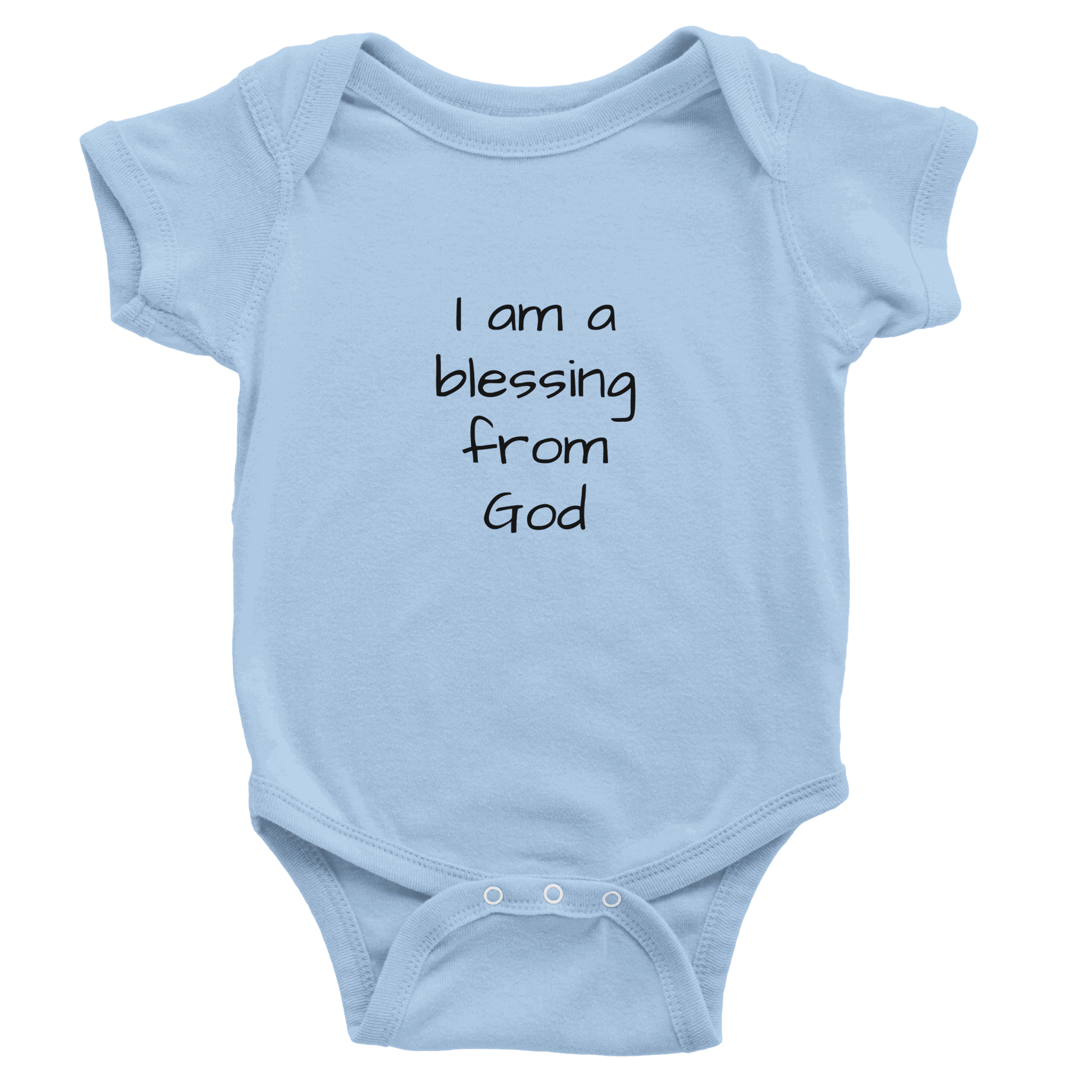 Blessing Short Sleeve Onsie