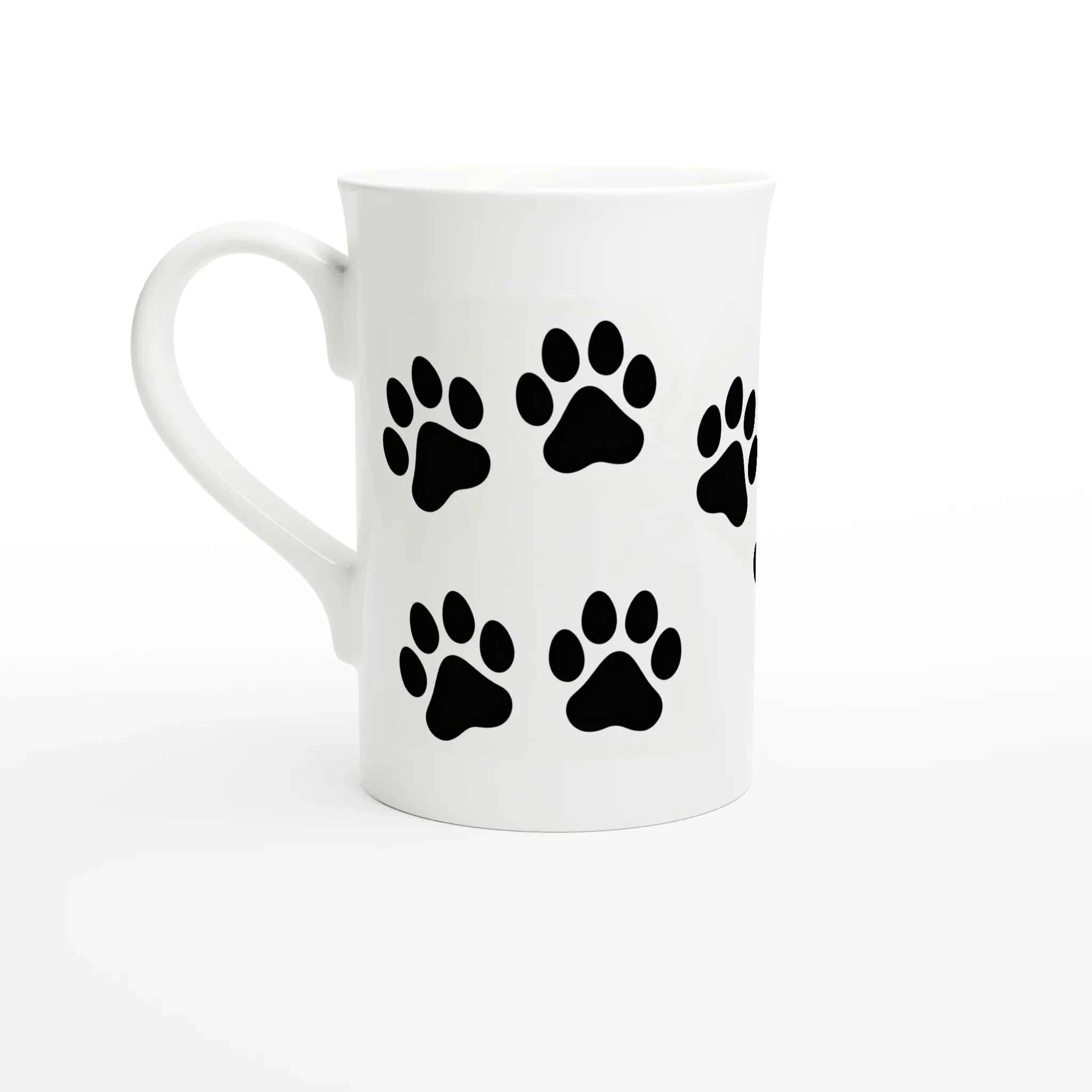 Paw Print 10oz Porcelain Mug